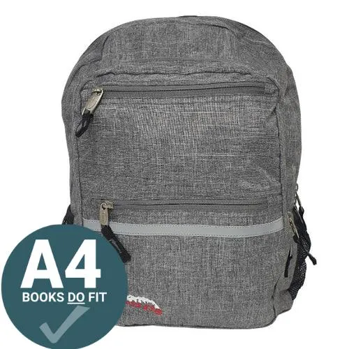 ■ Ridge 53 - Campus Backpack - Grey Melange