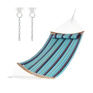 2 Person Double Hammock with Detachable Pillow for Tree