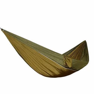 210T Nylon Material Hammock High Quality Durable Safety Adult Hamac For Indoor Outdoor Hanging Sleeping Removable Soft Hamak Bed