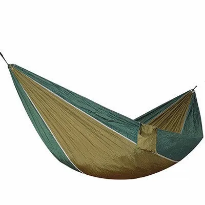 210T Nylon Material Hammock High Quality Durable Safety Adult Hamac For Indoor Outdoor Hanging Sleeping Removable Soft Hamak Bed