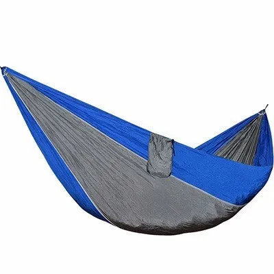 210T Nylon Material Hammock High Quality Durable Safety Adult Hamac For Indoor Outdoor Hanging Sleeping Removable Soft Hamak Bed