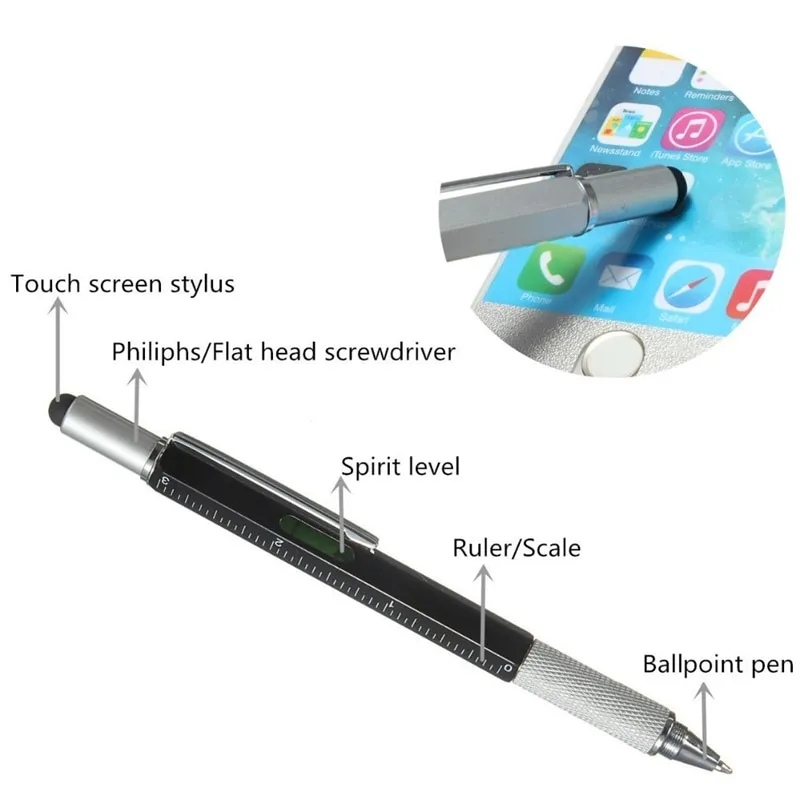 6in1 Screwdriver Ruler Pen