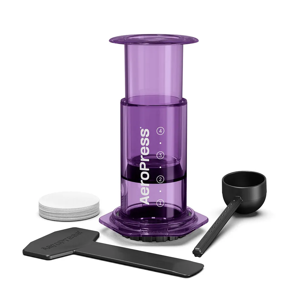 AeroPress Clear Coffee Maker (Purple)