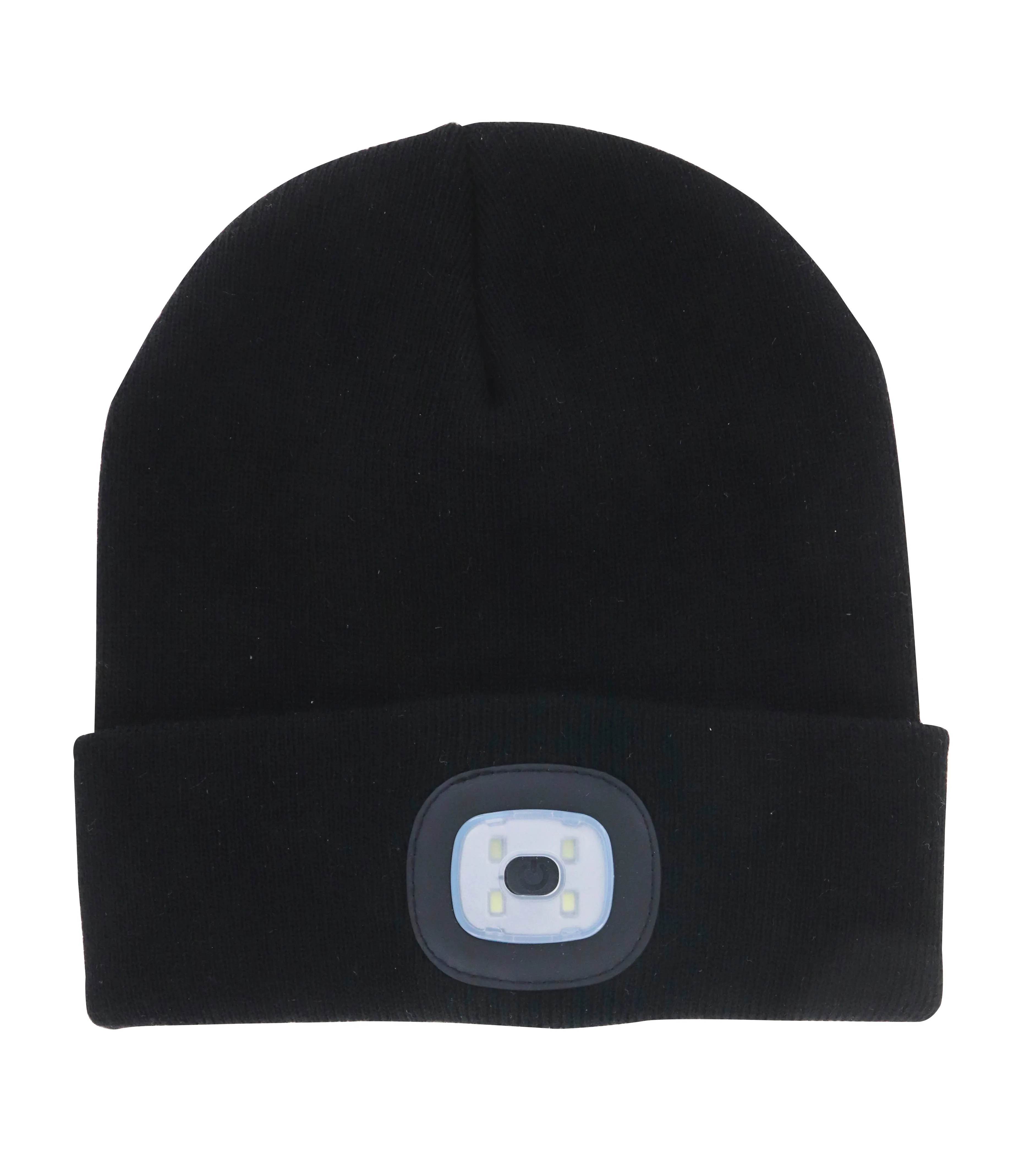 Black Night Scope Rechargeable LED Beanie