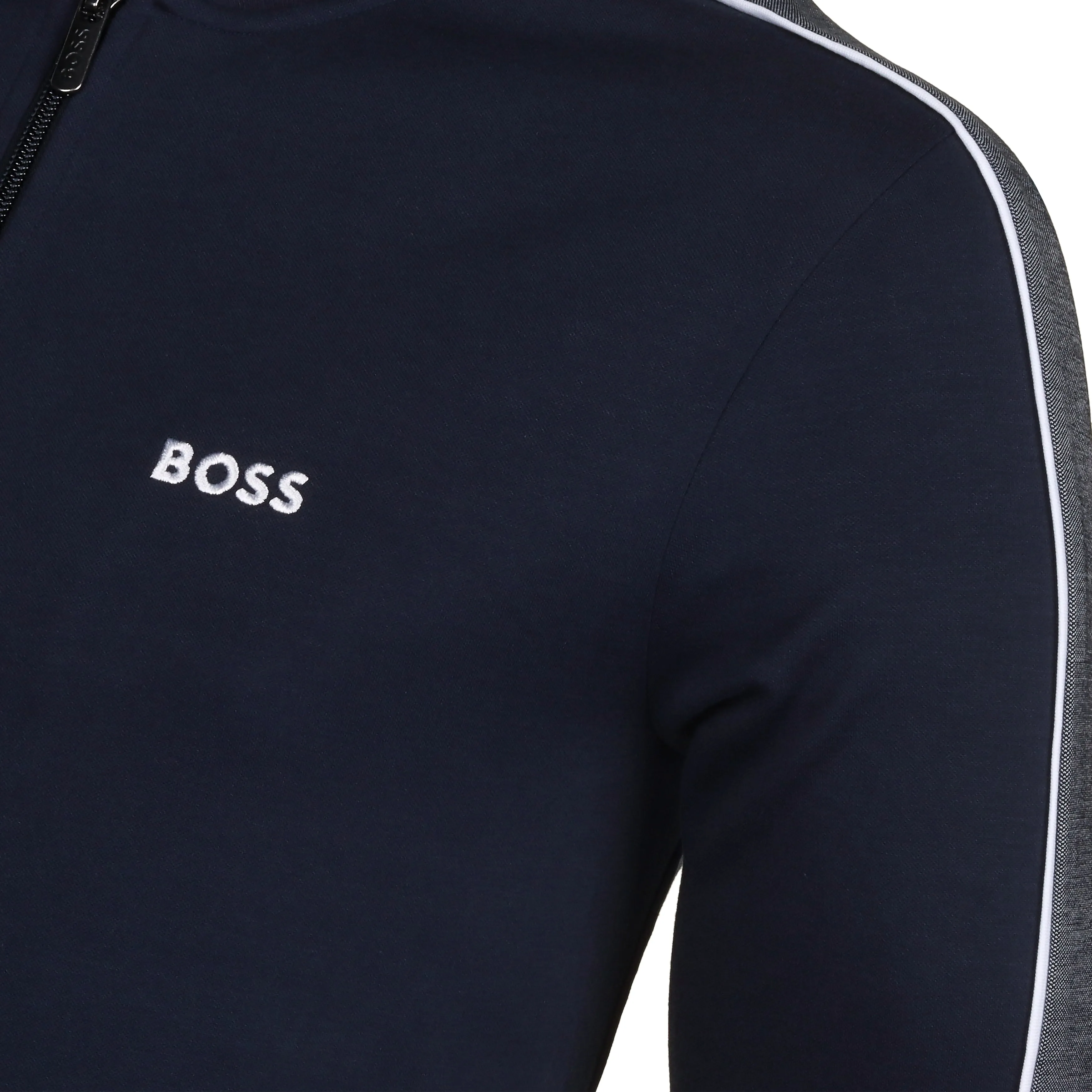 BOSS Tracksuit Full Zip College Collar Jacket SP24