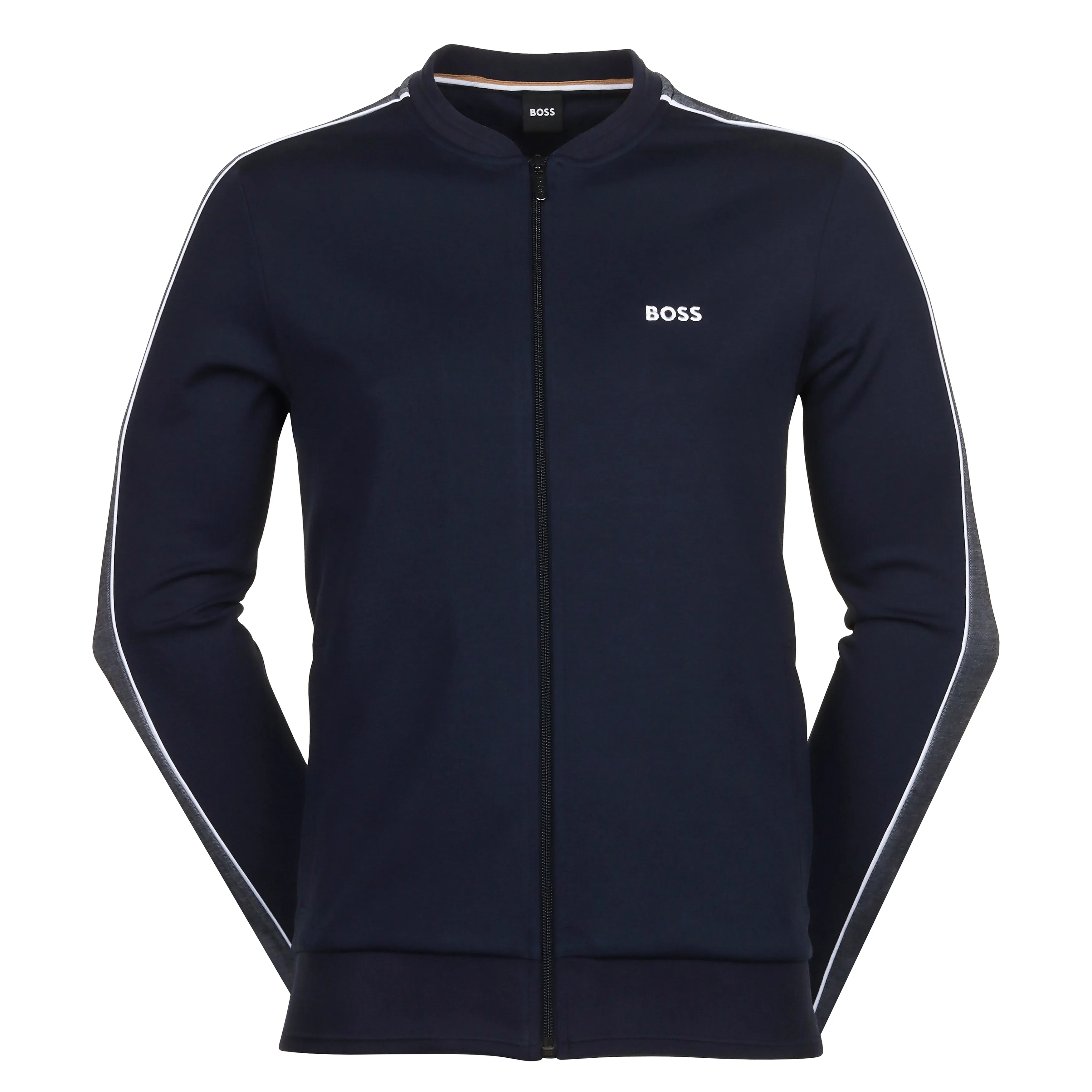 BOSS Tracksuit Full Zip College Collar Jacket SP24