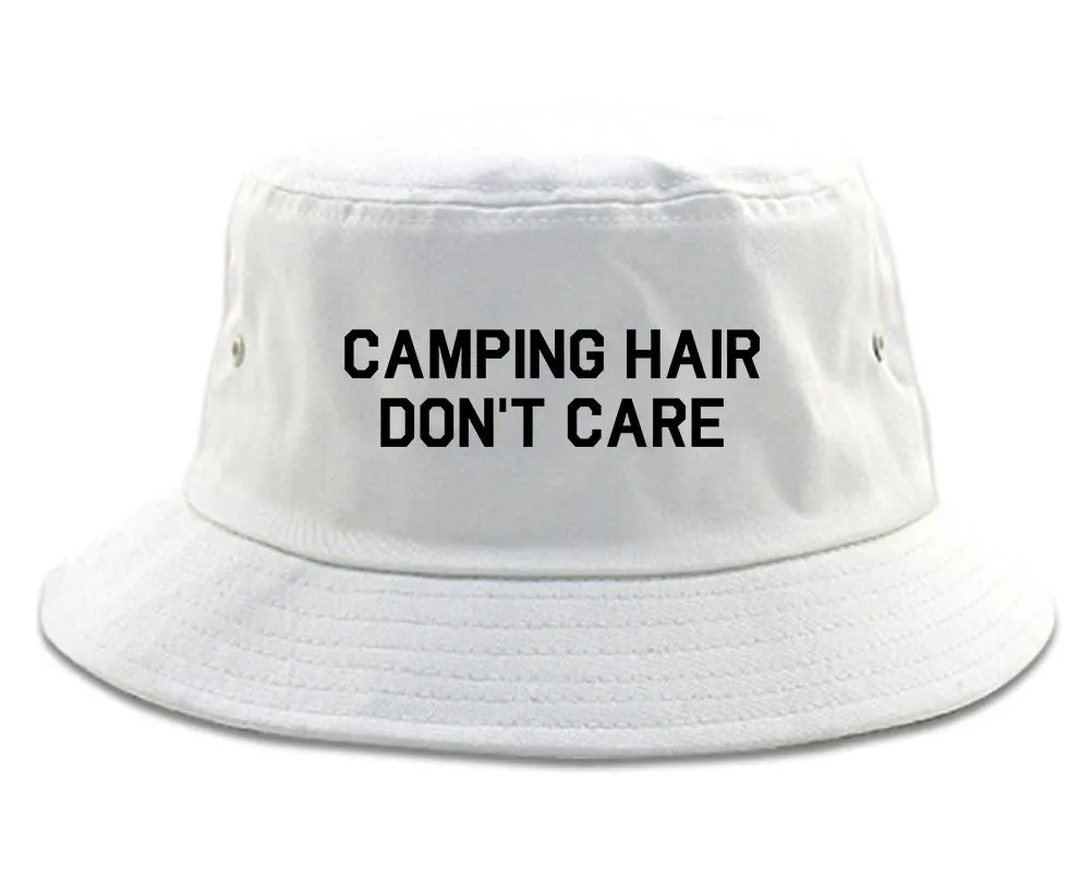 Camping Hair Dont Care Mens Bucket Hat