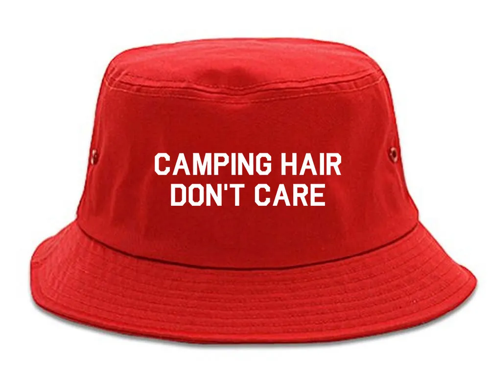 Camping Hair Dont Care Mens Bucket Hat