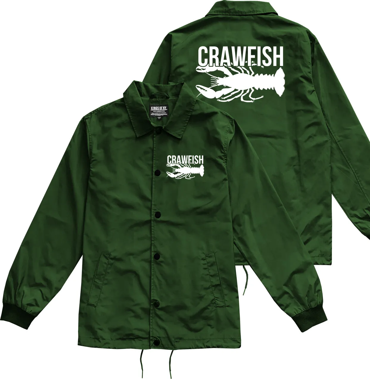 Crawfish Mens Coaches Jacket