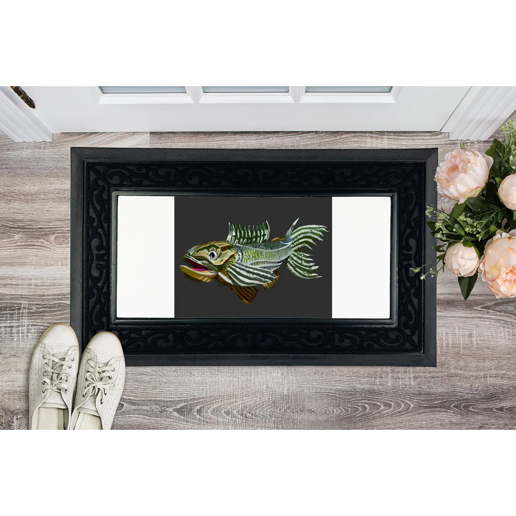 Fish Sublimation Heavy Duty Door Mat