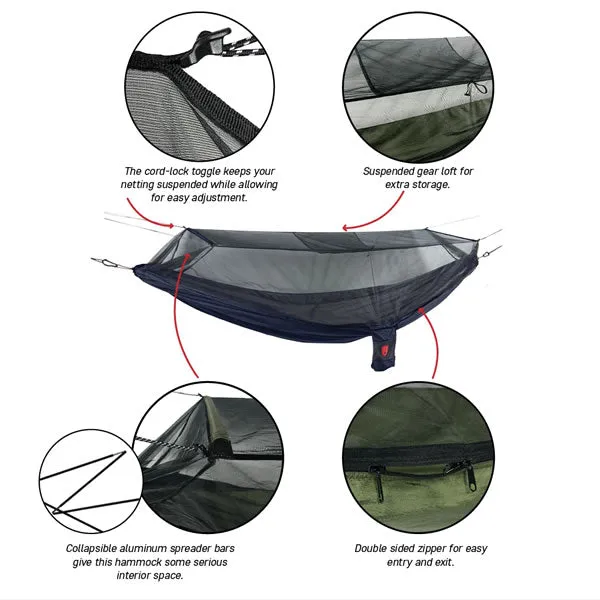 Grand Trunk Single Skeeter Beeter Pro XT Bug-Free Hammock