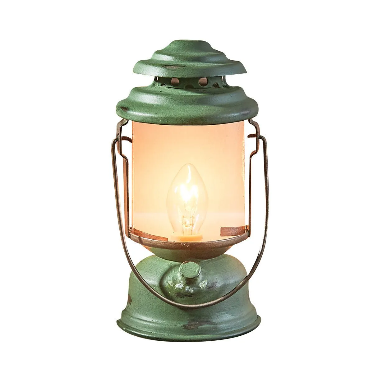 Green Camp Lantern Night Light