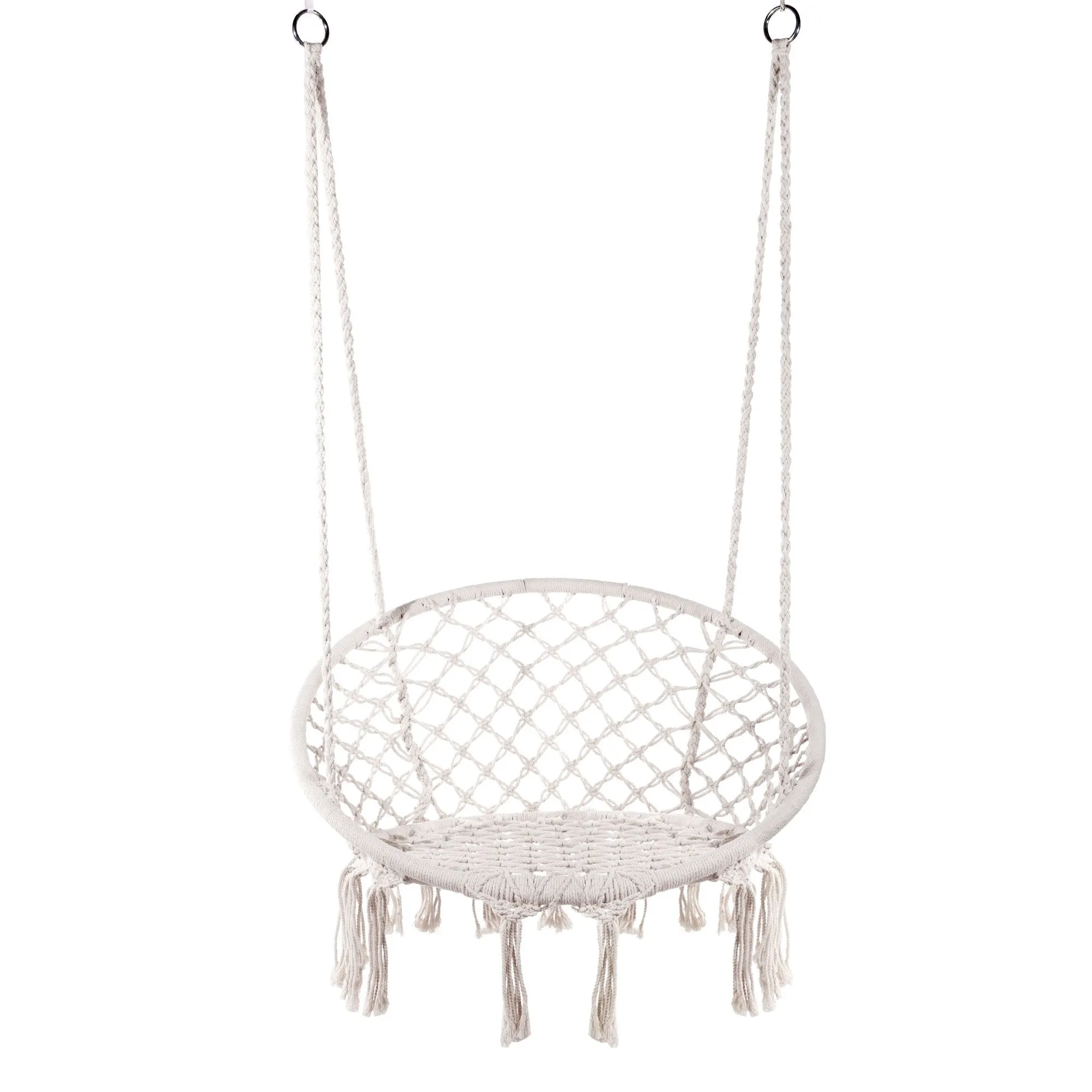 Hanging Hammock Chair Macrame Swing - Bormart