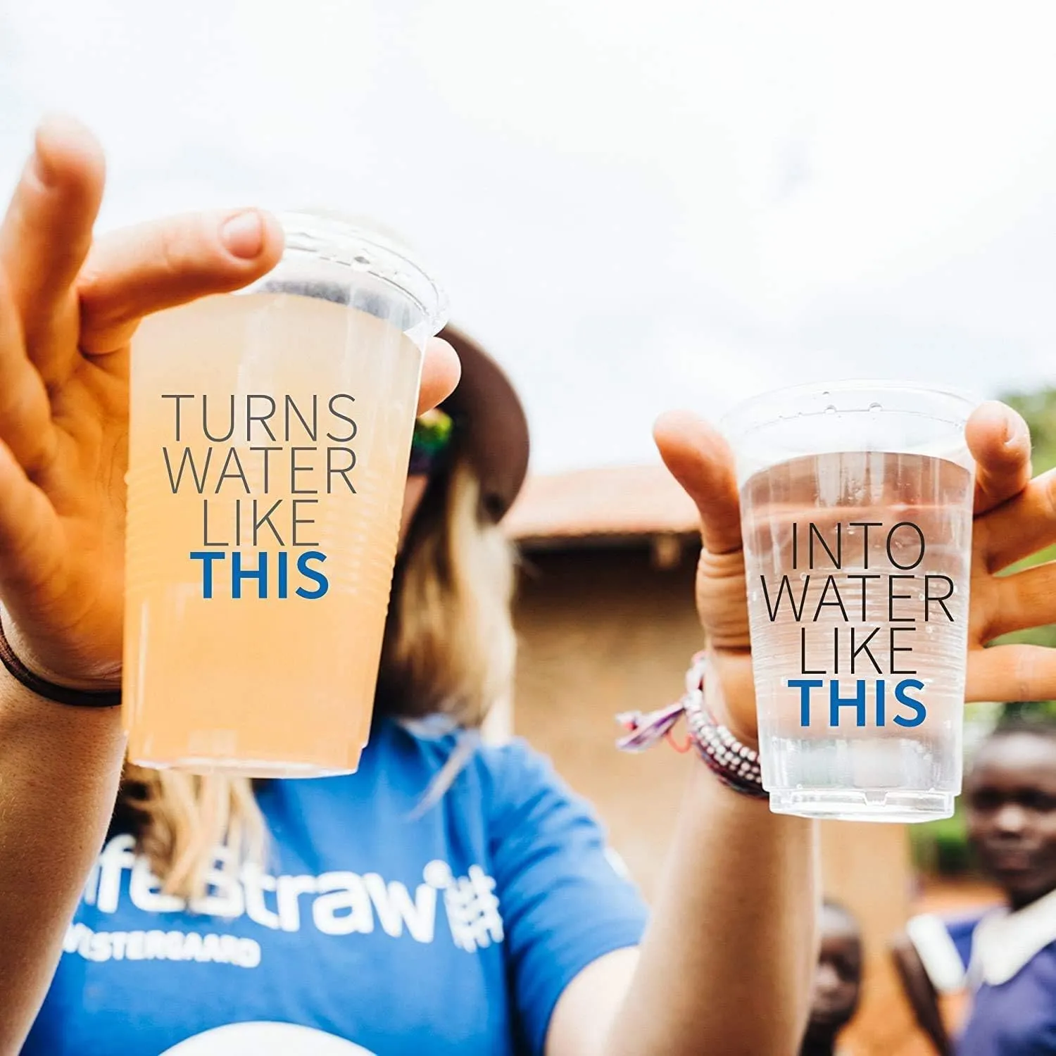 ITEM# 0209   LifeStraw Personal Water Filter for Hiking, Camping, Travel, and Emergency Preparedness (Watch Video)