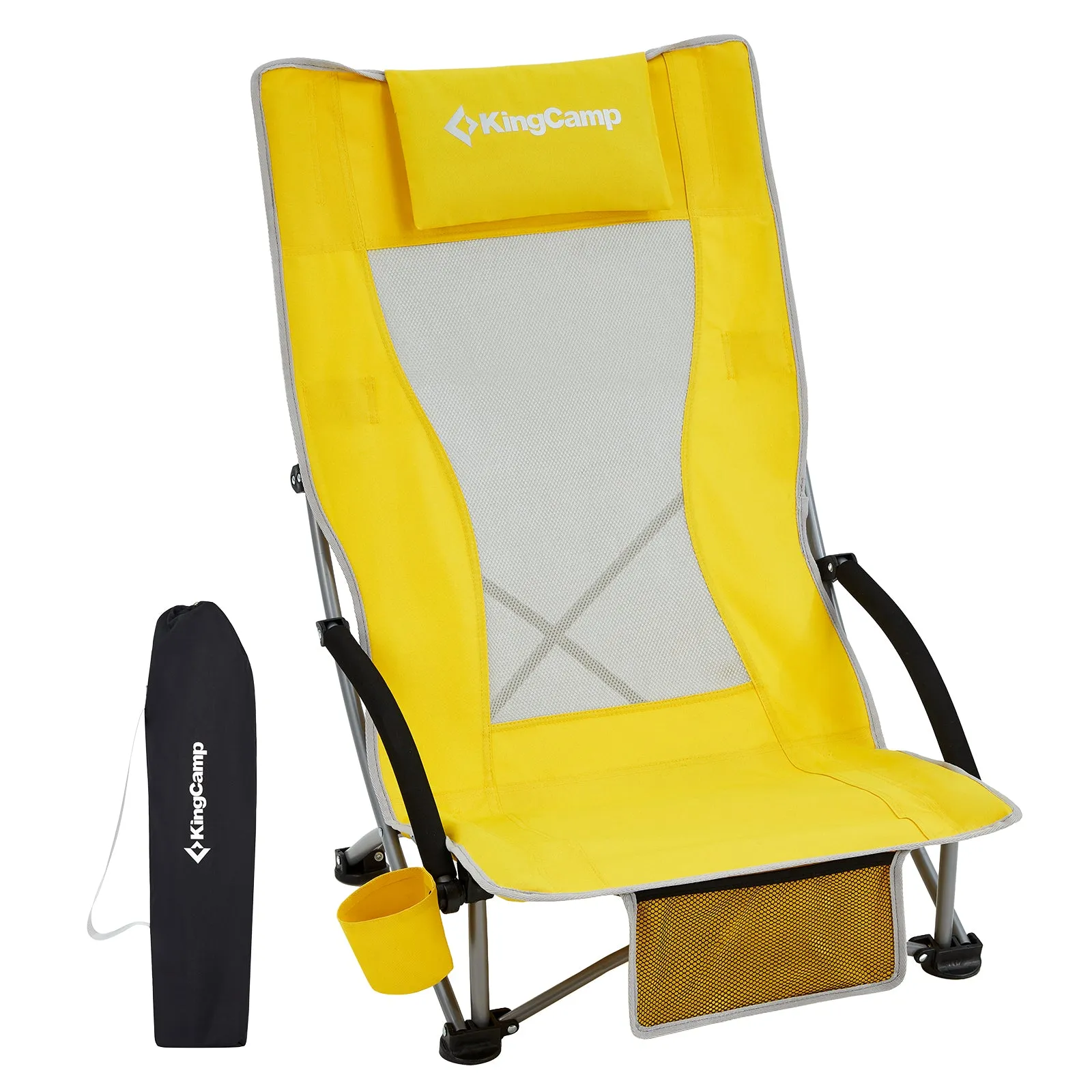 KingCamp High Mesh Back Beach Folding Chair