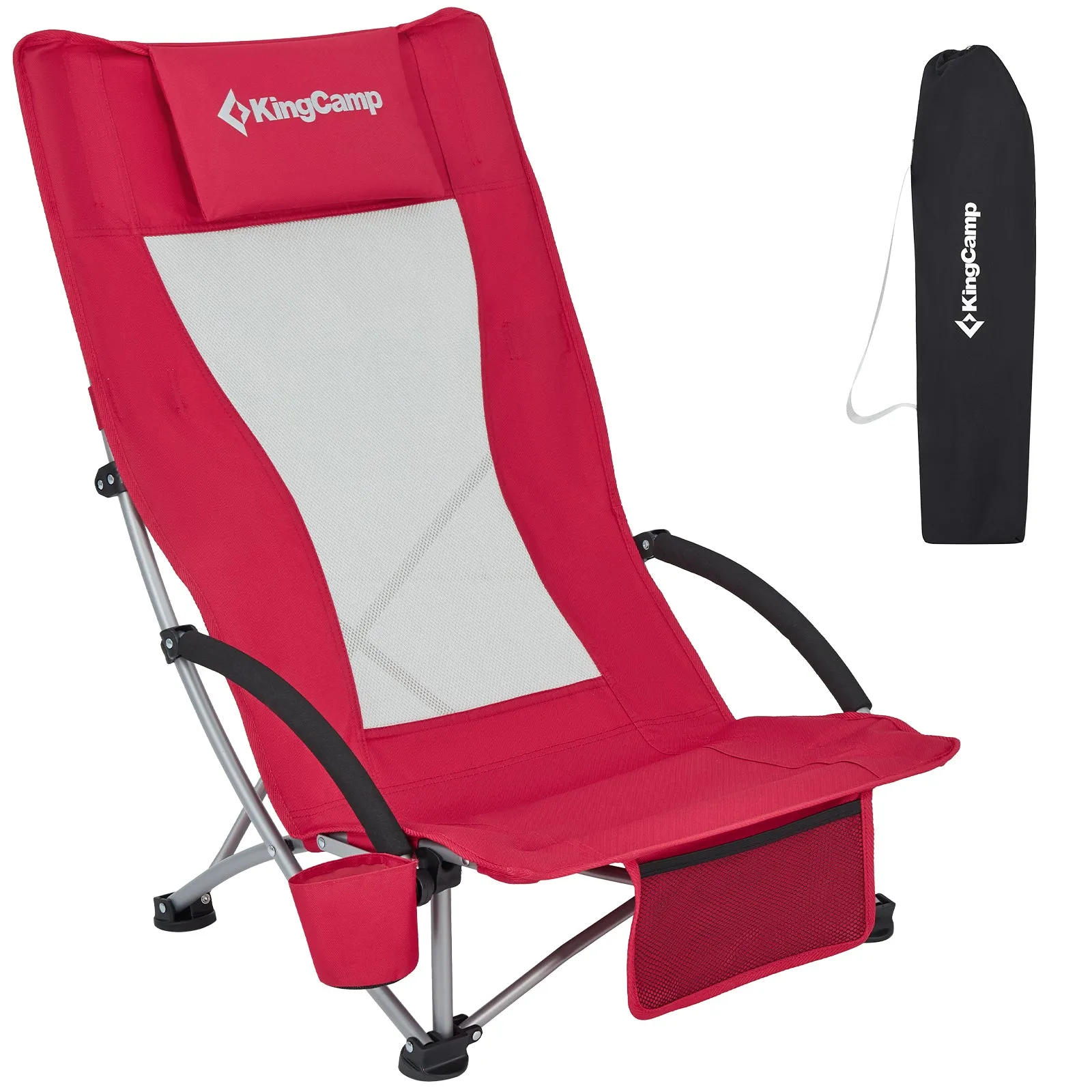 KingCamp High Mesh Back Beach Folding Chair