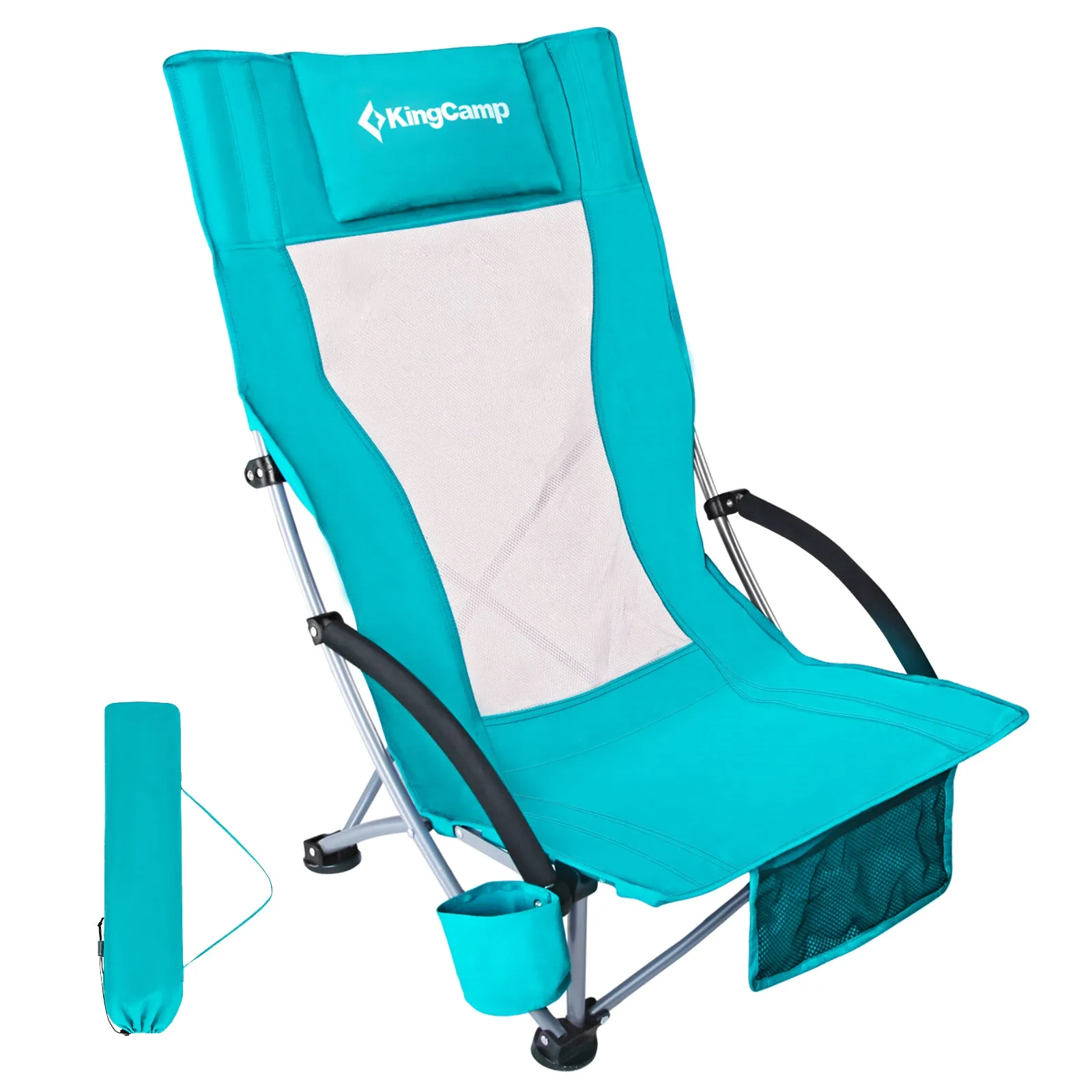 KingCamp High Mesh Back Beach Folding Chair