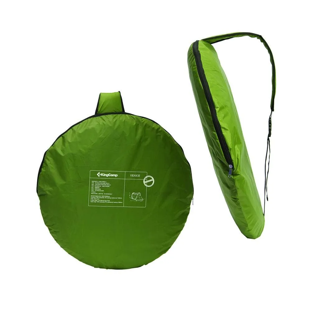 KingCamp Venice Pop-Up Lightweight Camping Tent (Green)