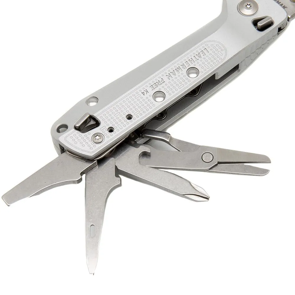 Leatherman Free K4 Pocket Knife / Silver