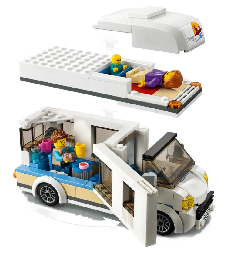 LEGO 60283: City: Holiday Camper Van