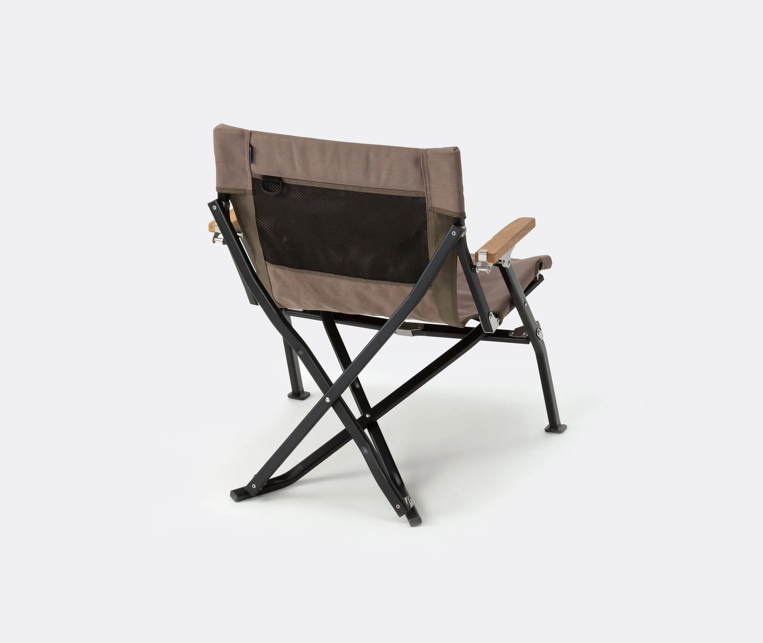 Luxury Low Beach Chair - Grey