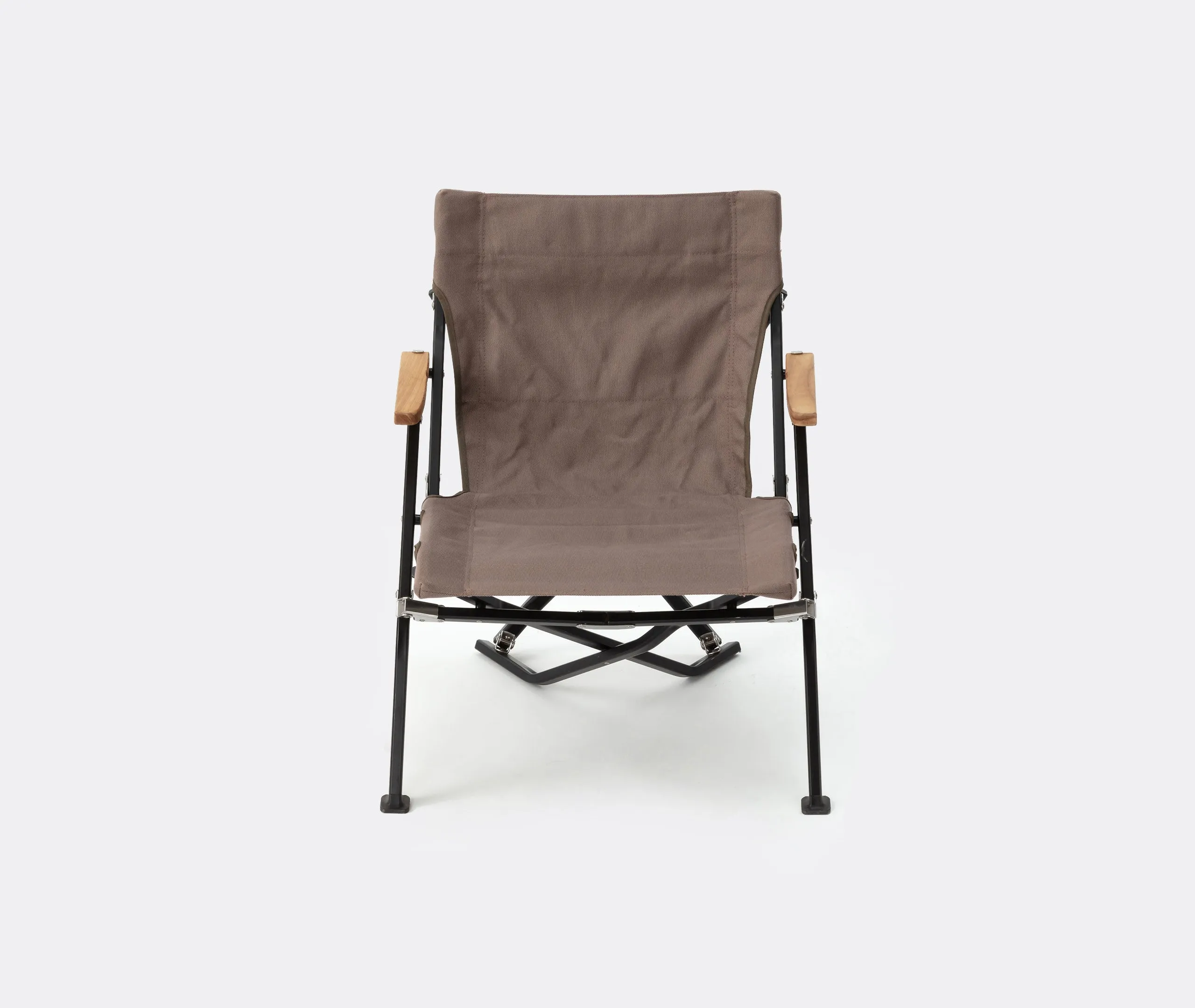 Luxury Low Beach Chair - Grey