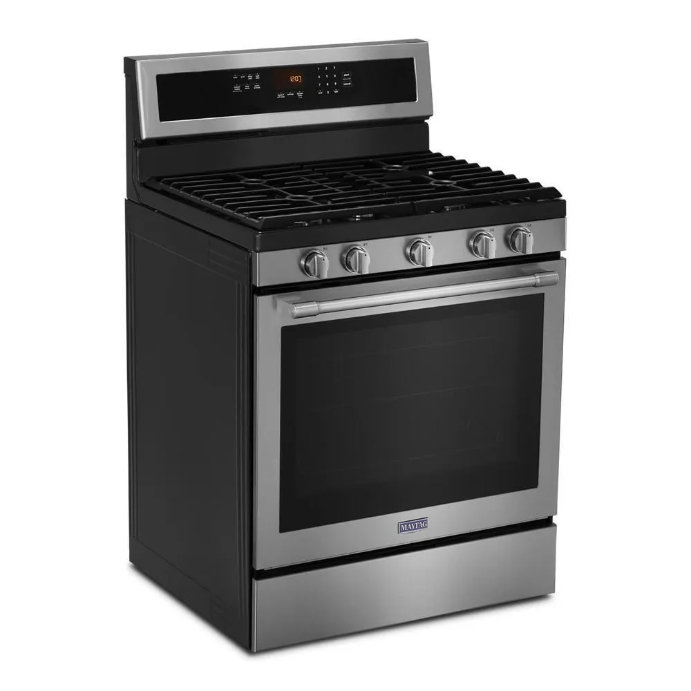 Maytag 30-Inch Wide Gas Range With True Convection And Power Preheat - 5.8 Cu. Ft.