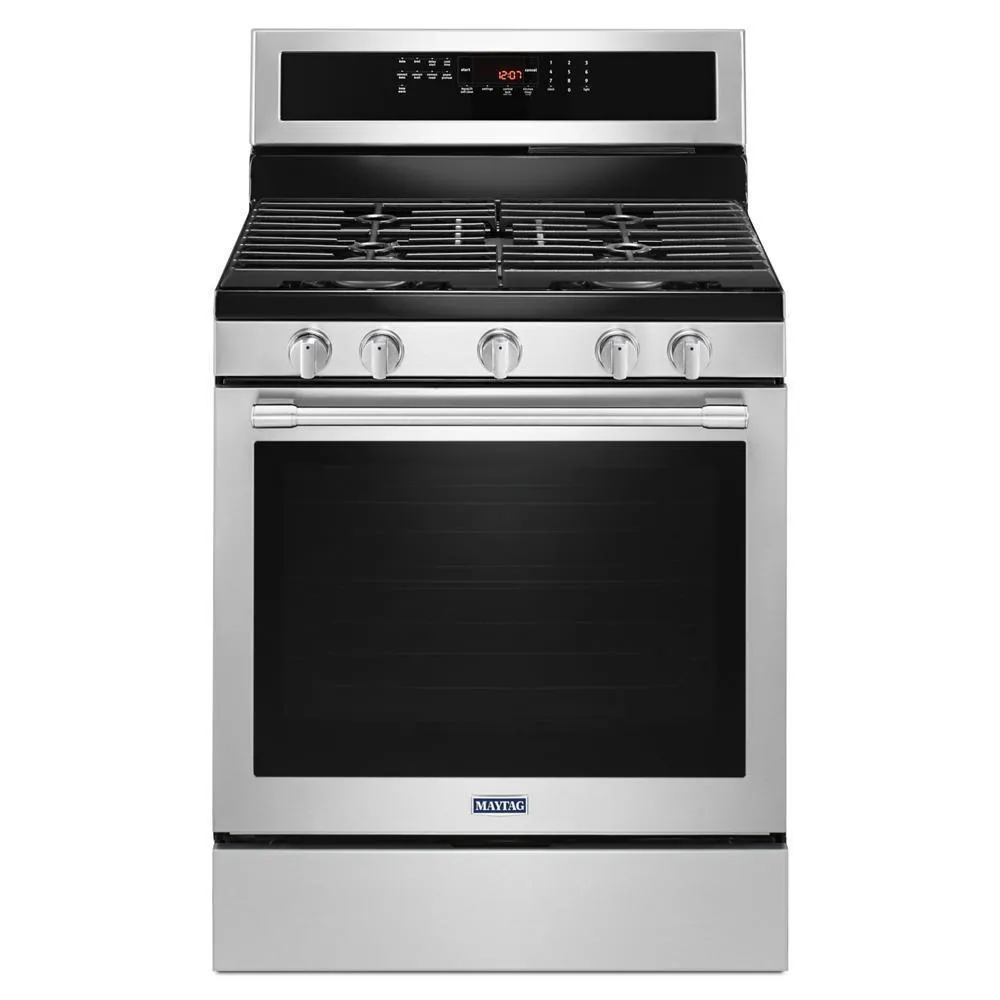 Maytag 30-Inch Wide Gas Range With True Convection And Power Preheat - 5.8 Cu. Ft.