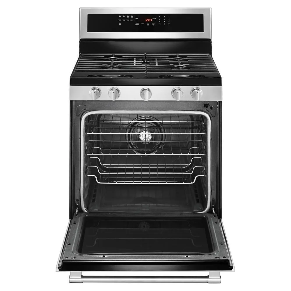 Maytag 30-Inch Wide Gas Range With True Convection And Power Preheat - 5.8 Cu. Ft.