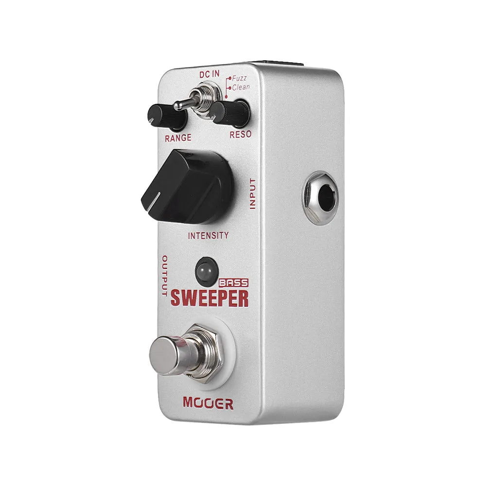 Mooer Sweeper Dynamic Envelope Filter Guitar Bass Effect Pedal Fuzz / Clean