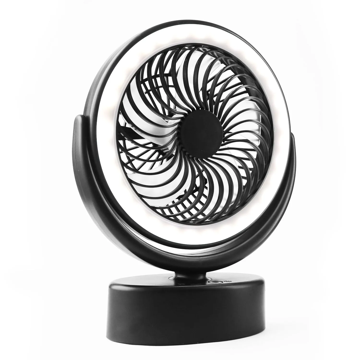 New Product Usb Rechargeable Outdoor Camping Fan Three-Function Camping Light Tent Fan Light