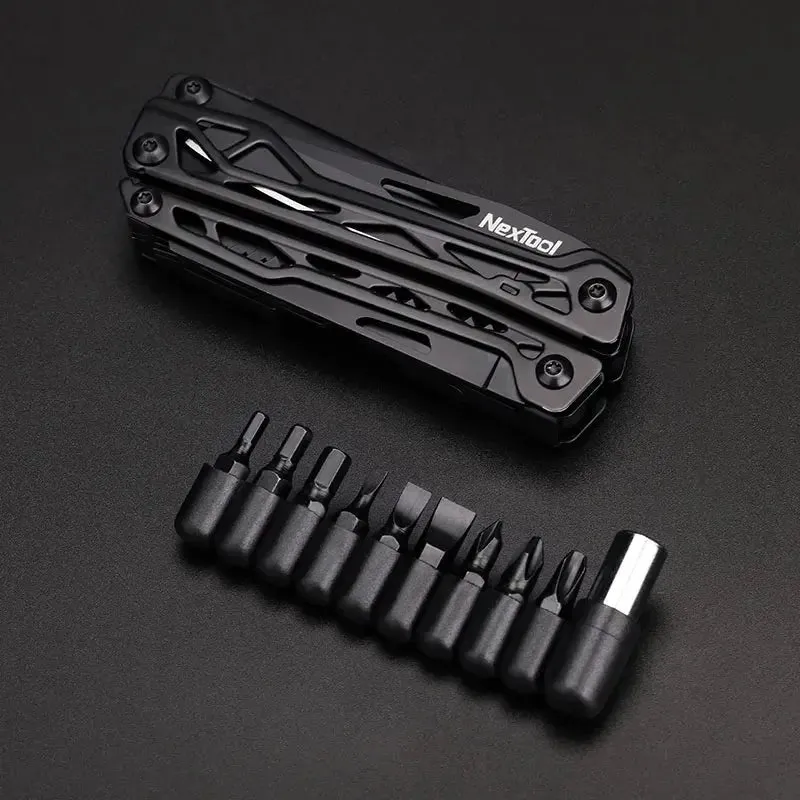 NexTool Black Knight 11-In-1 Multi-Function Knife - Survival Multi-Tool Kit