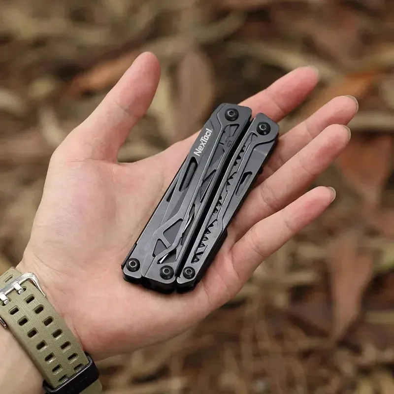 NexTool Black Knight 11-In-1 Multi-Function Knife - Survival Multi-Tool Kit