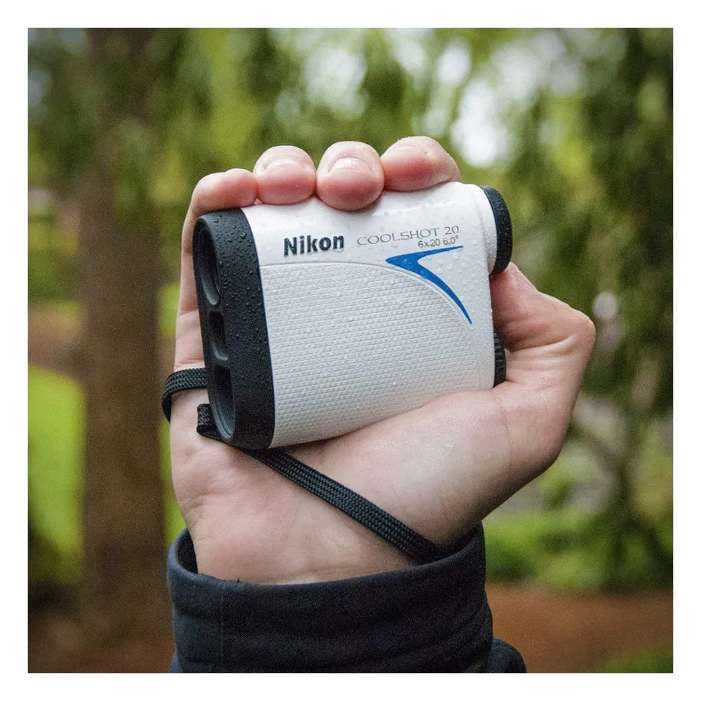 Nikon Coolshot 20 Golf Laser Rangefinder Lightweight, Compact and Rainproof