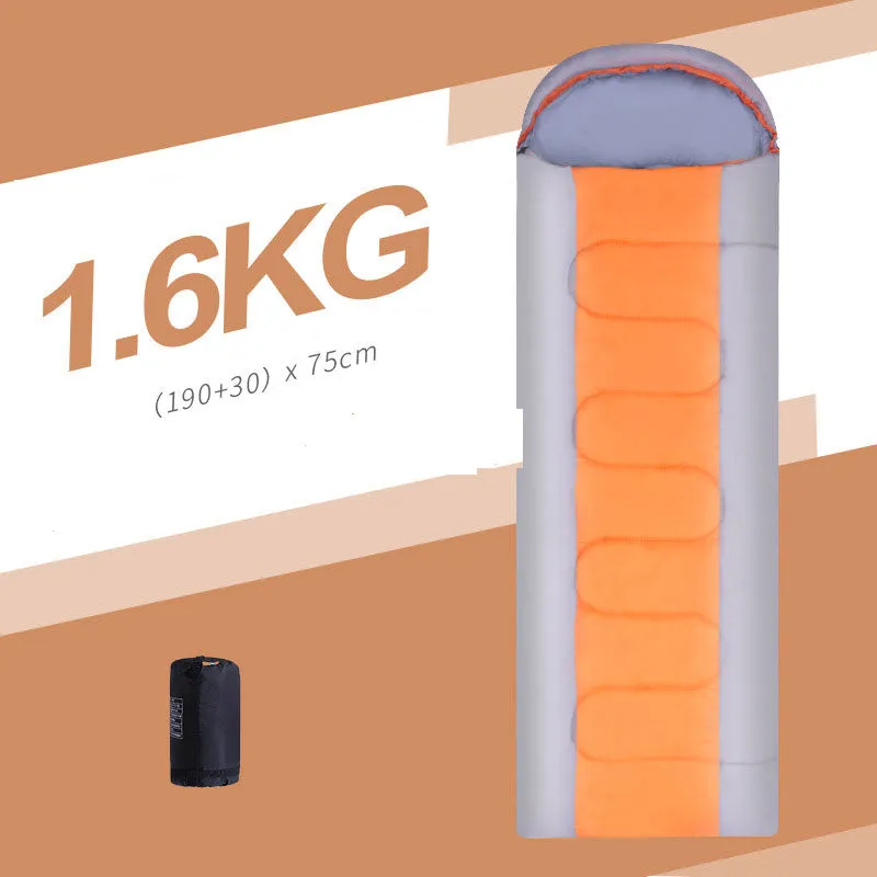 Outdoor Portable Sleeping Bag, Dirty Lunch Break Quilt, Camping Thickened Waterproof Single Can Be Combined With Double Adult Cotton Sleeping Bag.