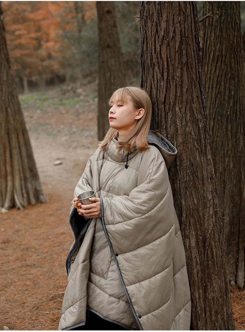 Outdoor Warm Cloak Sleeping Bag