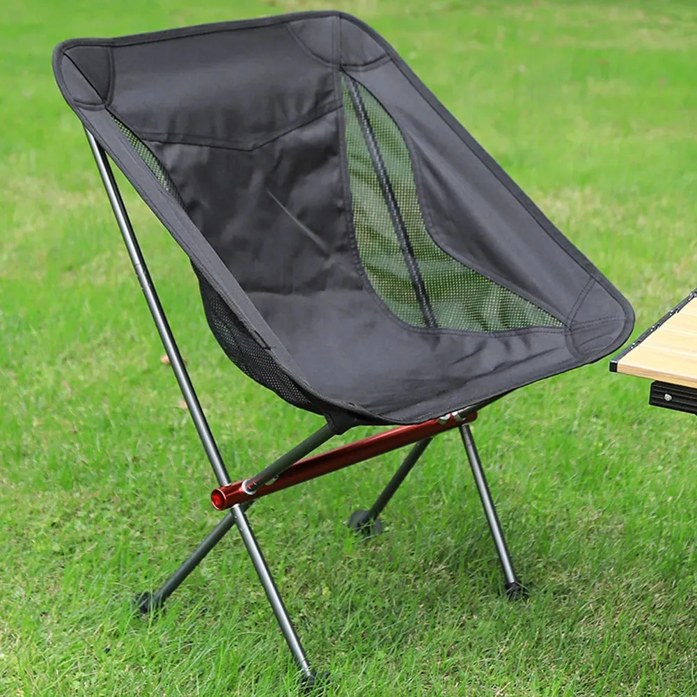 Portable Aluminum Moon Chair Camping Beach Chair Outdoor Folding Chair.