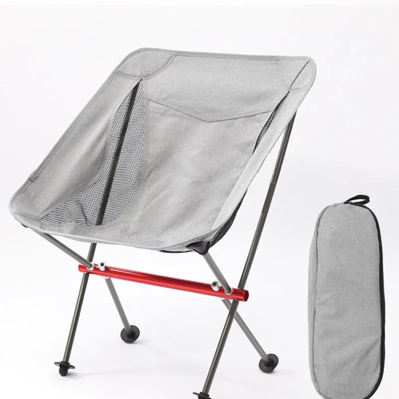 Portable Aluminum Moon Chair Camping Beach Chair Outdoor Folding Chair.