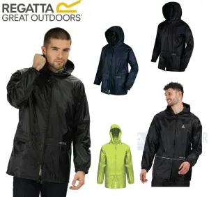 Regatta Mens & Womens Stormbreak Waterproof Hooded Rain Coat