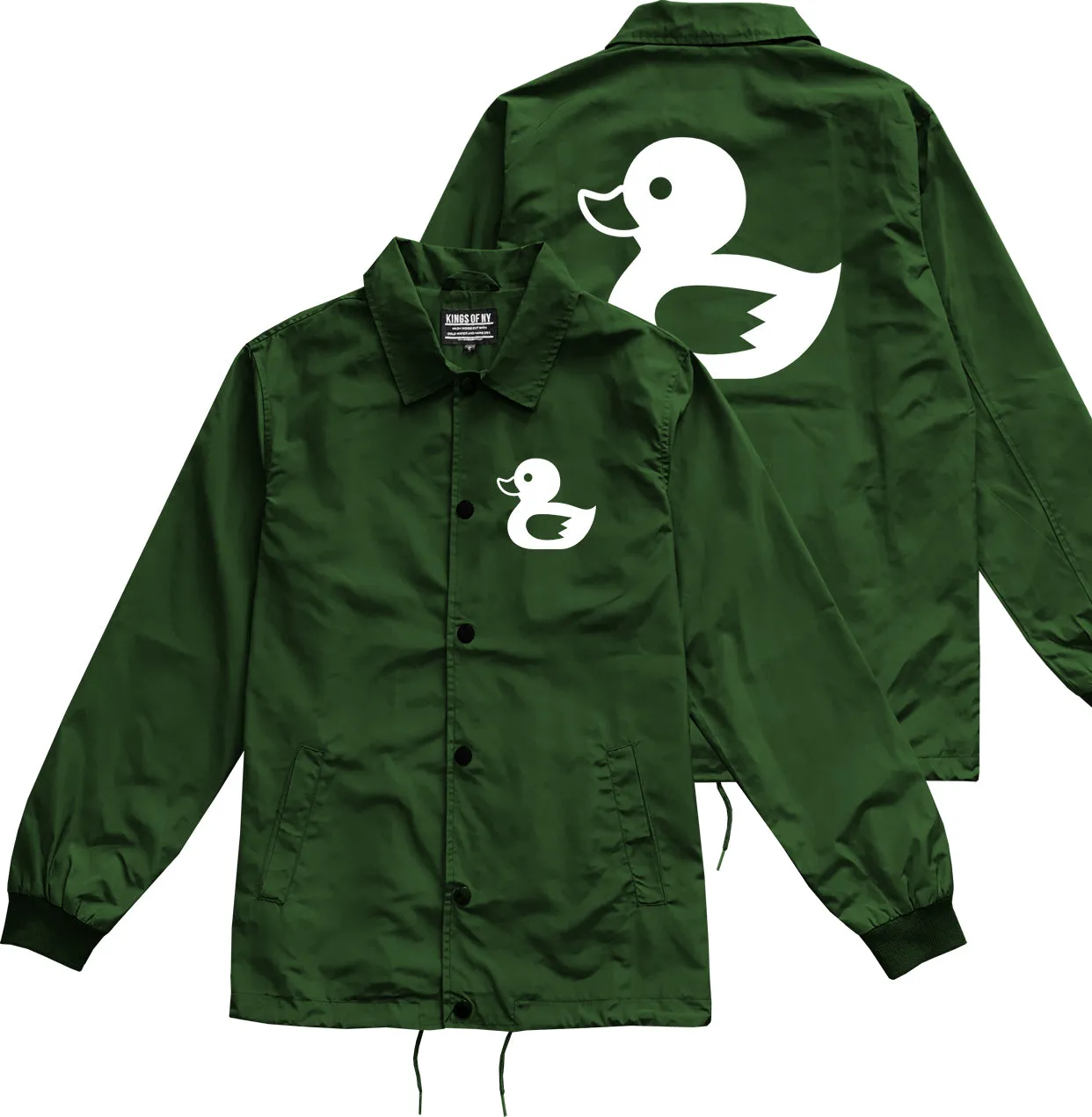 Rubber Duck Chest Mens Coaches Jacket