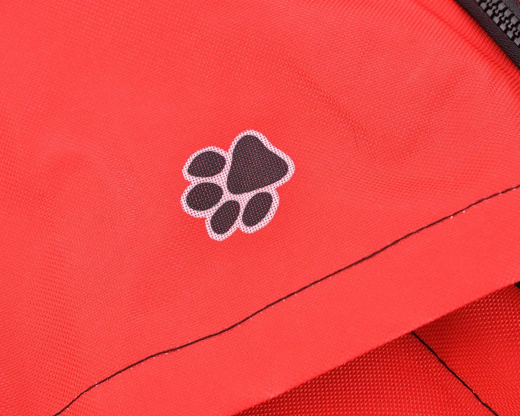 Safe Series Dog Car Hammock Seat Cover for Pets - Dog Print