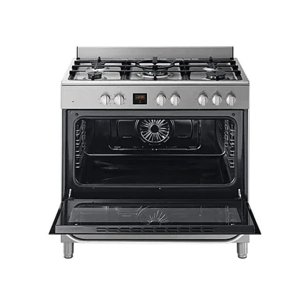 SAMSUNG 95L 90 CM 5 GAS BURNER COOKER - STAINLESS STEEL