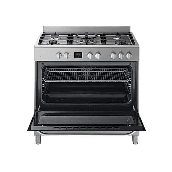 SAMSUNG 95L 90 CM 5 GAS BURNER COOKER - STAINLESS STEEL