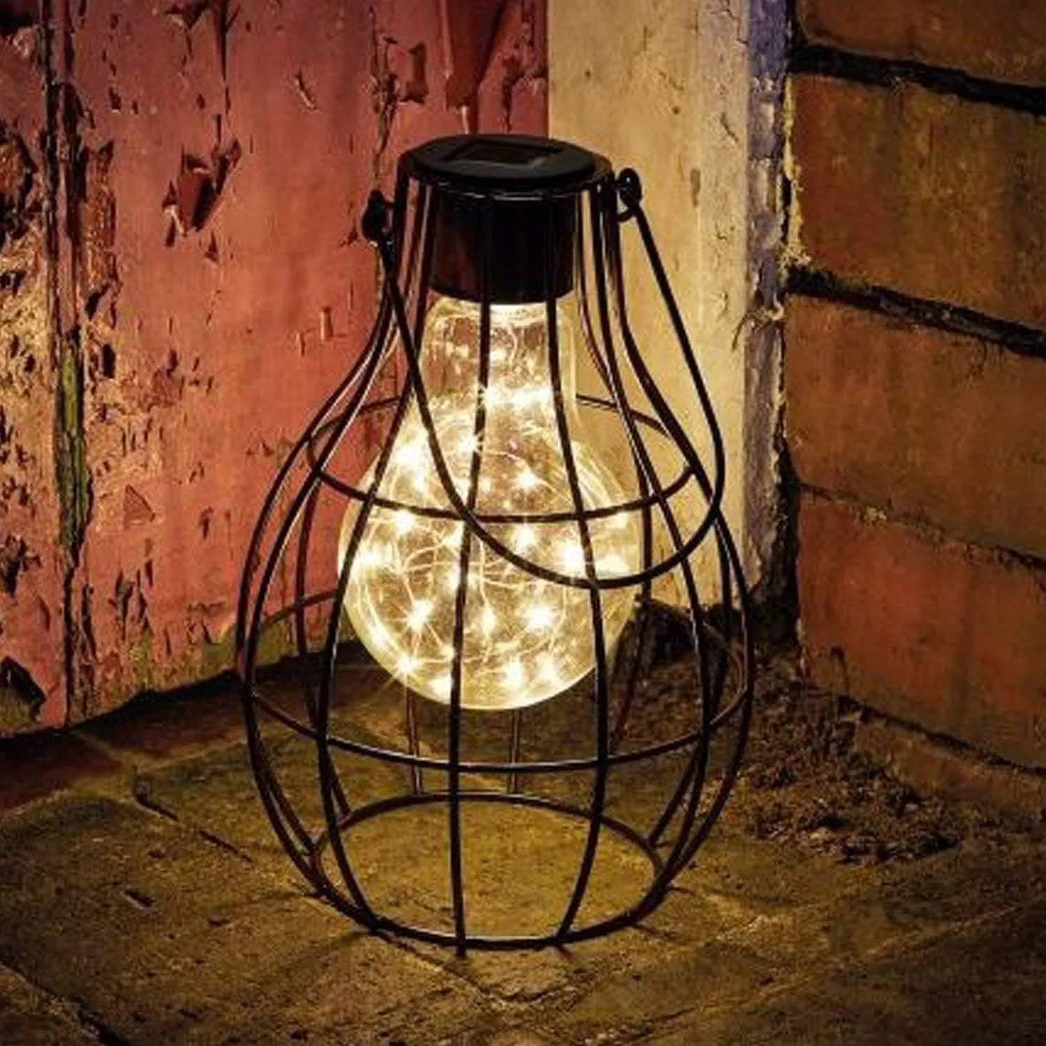 Smart Solar 25cm Eureka Large Firefly Lantern