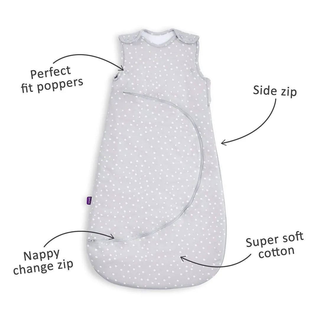 SnuzPouch Sleeping Bag - White Spots - TOG 1.0