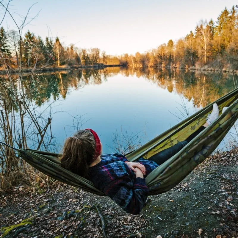 Travel Hammock Set Camouflage