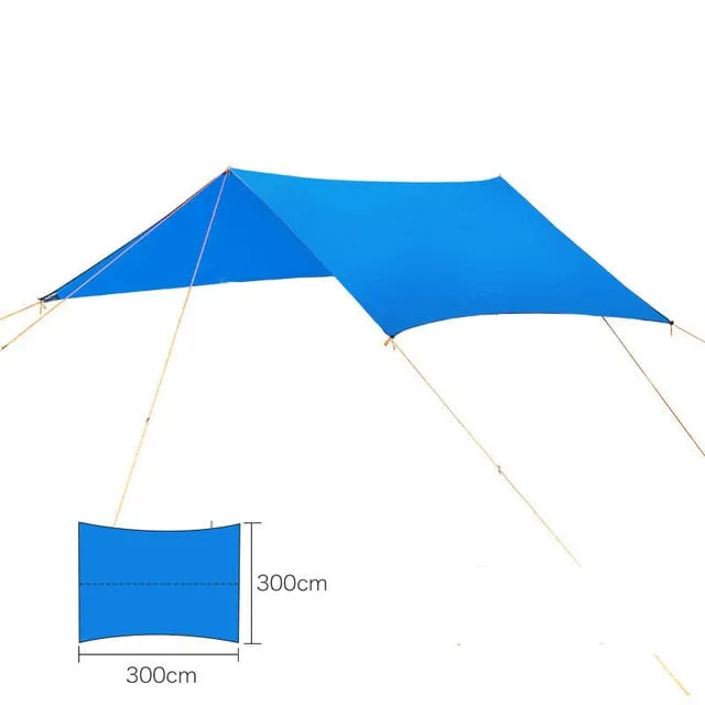 Ultralight Travel Hammock with Mosquito Net Integrated