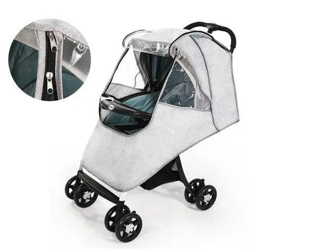 Universal Baby Stroller Warm & Rainproof Cover