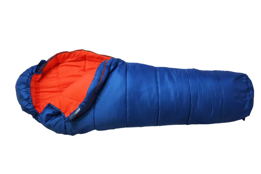 Vango Nitestar Junior Children's Sleeping Bag in Classic Blue (2-3 Season / 170cm long)