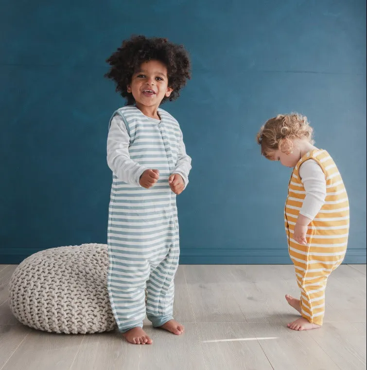 Woolbabe - Wool Winter Sleep Suit - Tide